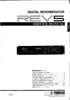 Yamaha REV-5 - Service Manual 
